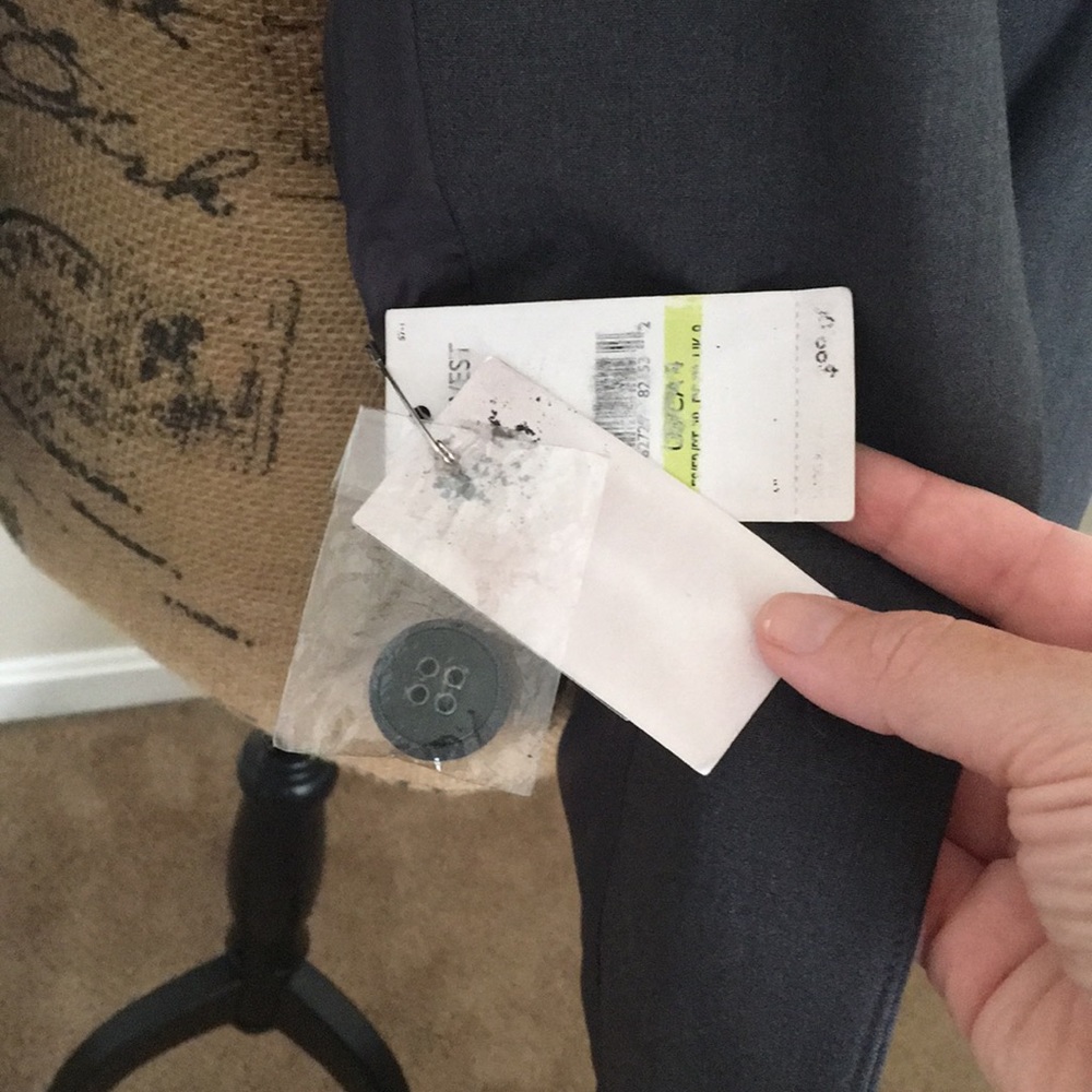 Nine West Dark Gray Blazer - Picture 6 of 7
